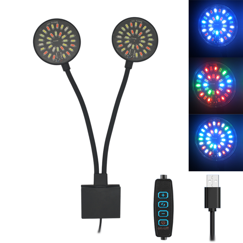 Aquarium Plant Light - USB Aquarium lumière LED Aquarium pince