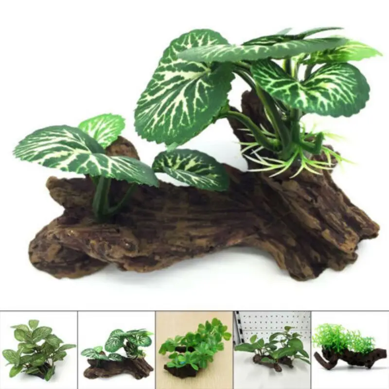 Tronc d'arbre à tortue artific - Aquarium Plant Roots avis et prix