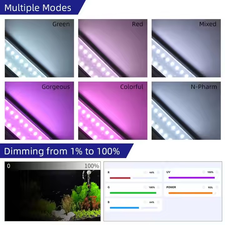 Lampes d'aquarium WEEK AQUA S  - Planted Aquarium Uv Light avis et prix