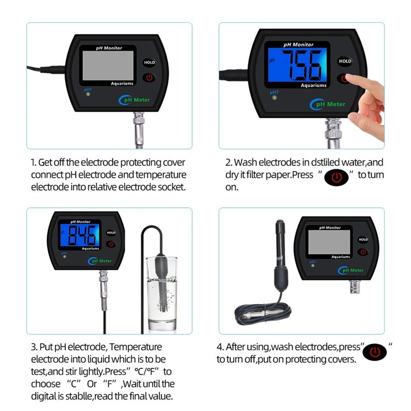 Moniteur de pH en ligne M12K-P - Planted Aquarium Ph avis et prix