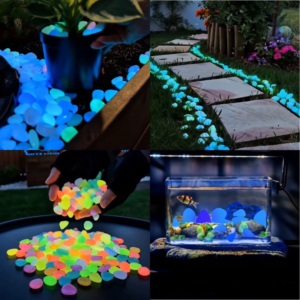 Galets lumineux colorés qui br - Aquarium Plant Light avis et prix