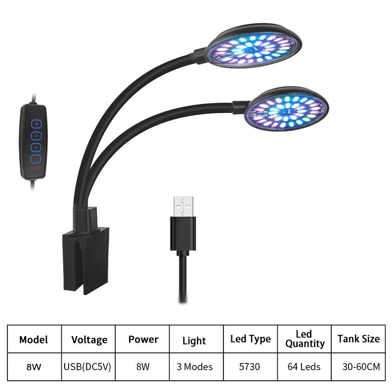USB Aquarium lumière LED Aquar - Aquarium Plant Light avis et prix