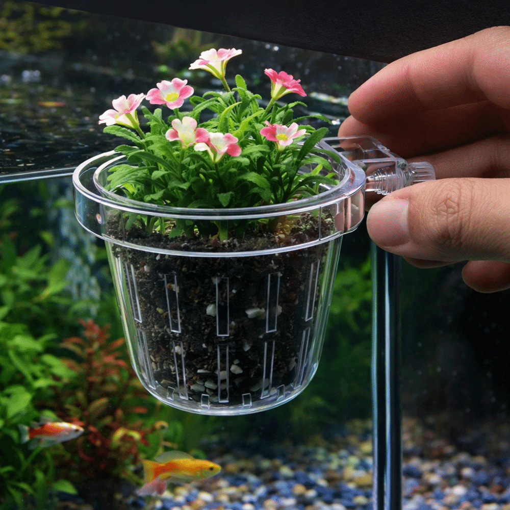 Panier de plantation transpare - Aquarium Planted Wall avis et prix